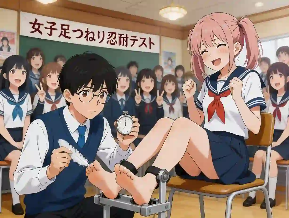 给全校女生做挠痒忍耐力测试吧！-TK剧场